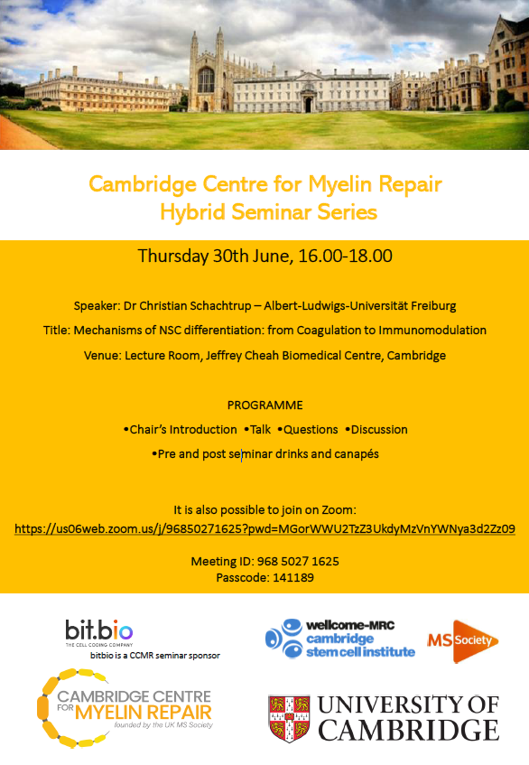 CCMR Seminar Poster