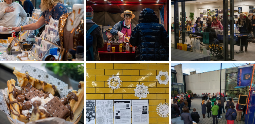 Photos of 2022 Christmas Market at CBC