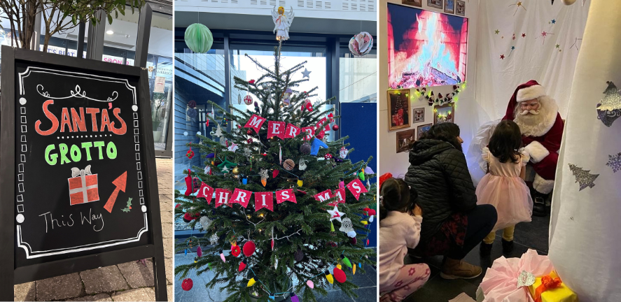 Father Christmas at CRUK