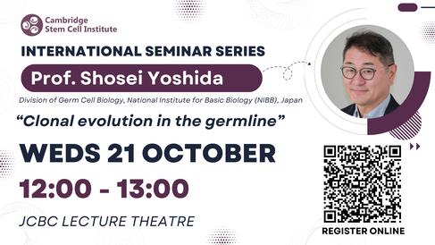 International Seminar: Prof. Shosei Yoshida