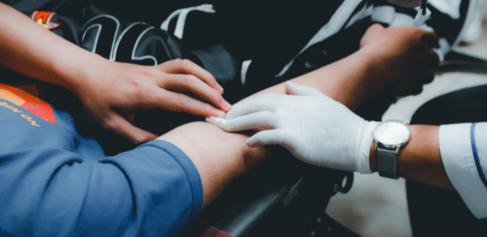 Blood test. Credit: Nguyen Hiep