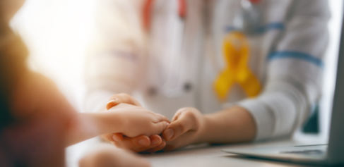 Doctor and child 