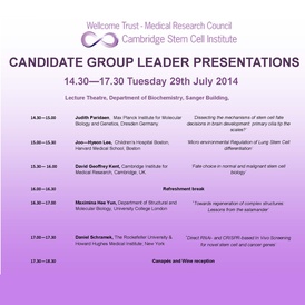 Candidate Group Leader Presentations