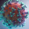 Illustration of the Covid-19 virus
