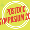 Poster that says Postdoc Symposium 2026