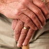 Elderly hands