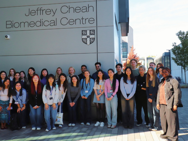 Group photo of postgraduate students