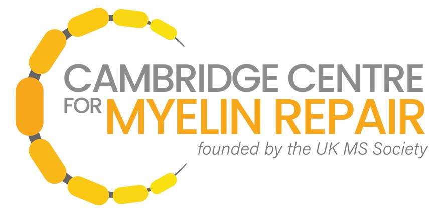 Logo of the Cambridge Centre for Myelin Repair founded by the UK MS Society