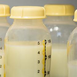 Breast milk samples. Getty Images
