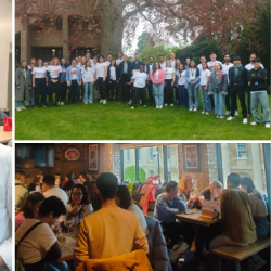 Collage of photos from the 2024 Postgraduate Away Day 