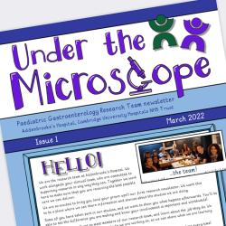Cropped screenshot of PDF document titled "Under the Microscope"