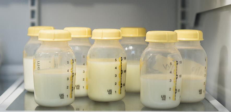 Breast milk samples. Getty Images
