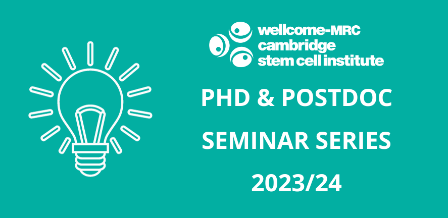 Banner for PhD & Postdoc Seminar Series