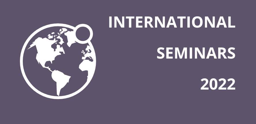 Banner for International Seminar Series 
