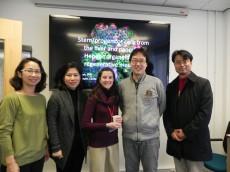 Immunologists from S. Korea visiting SCI